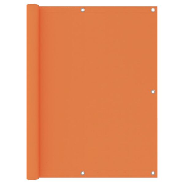 vidaXL Svalaskilr&uacute;m Appels&iacute;nugult 120x600 cm Oxfordd&uacute;kur