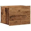 vidaXL Vegghengdur n&aacute;ttbor&eth;ssk&aacute;pur Gamli Vi&eth;ar 40x32x30 cm