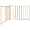 vidaXL Hundahli&eth; samanbrj&oacute;tanlegt 2 pl&ouml;tur 160 cm Solid Wood Fir