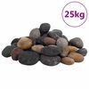vidaXL Sl&iacute;pa&eth;ir Steinar 25 kg &Yacute;msir Litir 5-8 cm