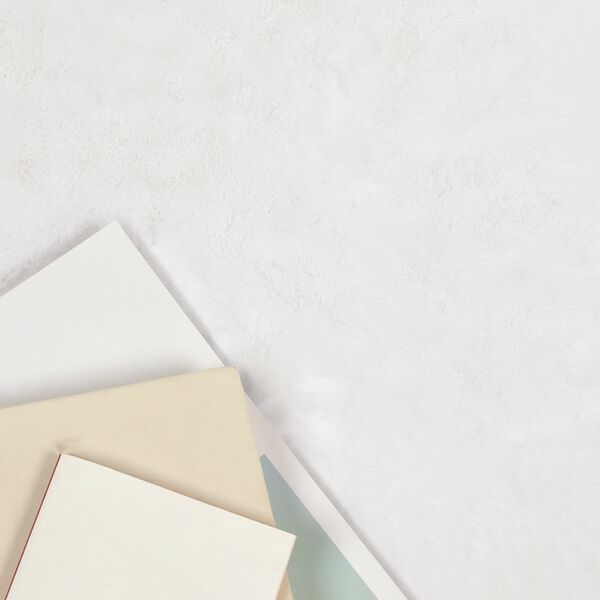 vidaXL Gervikaninufellsd&uacute;kur Olite Hv&iacute;tt &Oslash; 200 cm P&oacute;l&yacute;ester