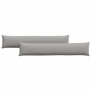 vidaXL S&oacute;fap&uacute;&eth;ar 2 pcs Sk&yacute;ja gr&aacute;tt 200 x 40 cm d&uacute;kur