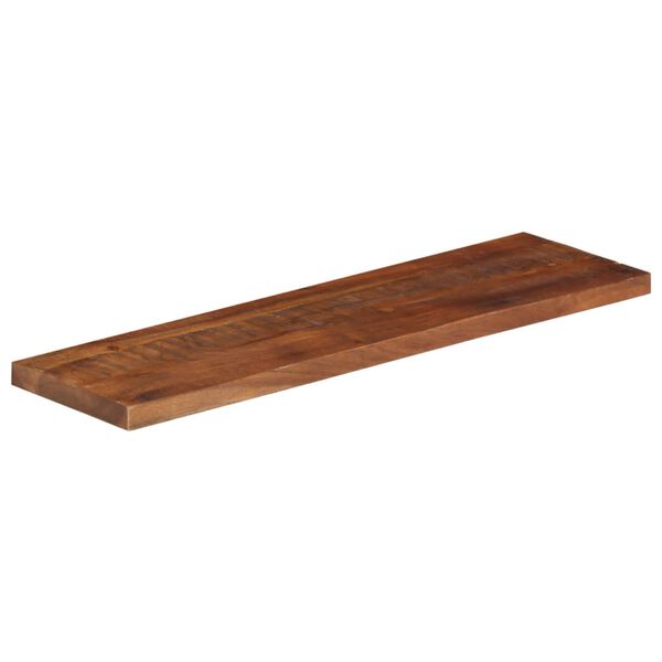 vidaXL Bor&eth;plata 100x40x2,5 cm R&eacute;tthyrnd Gegnheil Mang&oacute;vi&eth;ur
