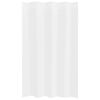 vidaXL Voile gard&iacute;na 2 pcs Hv&iacute;tt 175 x 140 cm P&oacute;l&yacute;ester