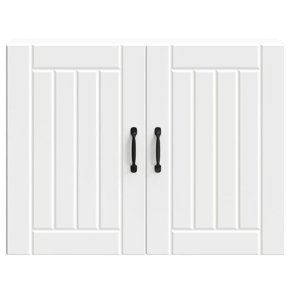 vidaXL Eldh&uacute;sveggsk&aacute;pur Lucca Hv&iacute;tur Samsettur Vi&eth;ur