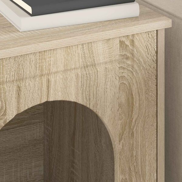 vidaXL Katta h&uacute;s Sonoma 53 x 52 x 62 cm Samsettur vi&eth;ur