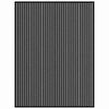 vidaXL Dyramotta Svartur 80 x 120 cm P&oacute;l&yacute;pr&oacute;p&yacute;len