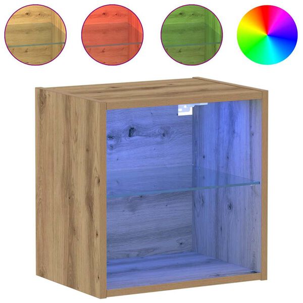 vidaXL Flj&oacute;tandi skrifbor&eth; Br&uacute;nn 40 x 28,5 x 40 cm Samsettur vi&eth;ur