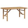 vidaXL S&oacute;fabor&eth; Br&uacute;nn 90 x 50 x 43 cm bamboo