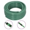 vidaXL Gar&eth;slanga me&eth; Festingarsetti Gr&aelig;nt 0,5" 30 m PVC
