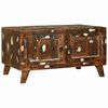 vidaXL S&oacute;fabor&eth; Marglitur 80 x 54 x 45 cm Solid endurheimt tr&eacute;