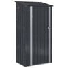 vidaXL Gar&eth;sk&uacute;rar Antras&iacute;t 103 x 74 x 200 cm M&aacute;lmur
