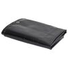 vidaXL Segld&uacute;kur 650 g/m&sup2; 3x4 m Svartur