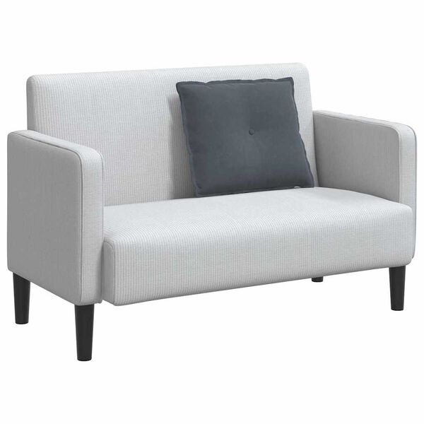 vidaXL Bakp&uacute;&eth;i D&ouml;kk gr&aacute; 60 x 50 cm Korduroy efni