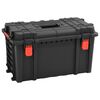 vidaXL Flugtaska Flytjanleg Sv&ouml;rt 57x35x32,5 cm PP
