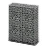 vidaXL Steinakassi me&eth; Lokum S&iacute;nkh&uacute;&eth;a&eth;ur V&iacute;r 100 x 80 x 30 cm