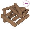 vidaXL Tr&eacute;kambur 18000 pcs Br&uacute;nn Gegnheill vi&eth;ur