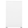 vidaXL Skjalaskápur Hvítur 46x62x102,5 cm Stál