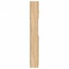 vidaXL Ba&eth;herbergissk&aacute;pur Sonoma Eik 32x25,5x190 cm Samsettur Vi&eth;ur
