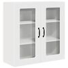 vidaXL Eldh&uacute;s sk&aacute;pur Kalmar Hv&iacute;tt 80 x 31 x 80 cm Samsettur vi&eth;ur