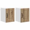 vidaXL Eldh&uacute;s sk&aacute;pur Kalmar 2 pcs Artisan Eik 30 x 31 x 40 cm
