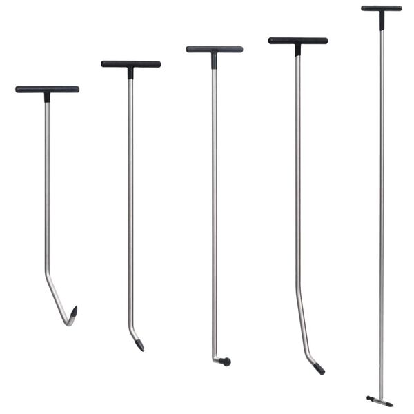 vidaXL 5 Hluta Lakklaust Dældaviðgerðasett Ryðfrítt Stál