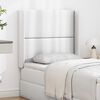 vidaXL Haust eyra Hv&iacute;tt 80 x 16 x 4 cm PVC