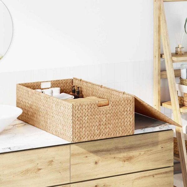 vidaXL Geymslukassi N&aacute;tt&uacute;rulegur 75 x 42 x 23 cm Vatnago&eth;i