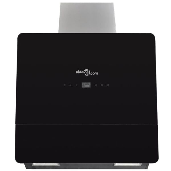 Háfur með Skjá Svart Hert Gler 600 mm