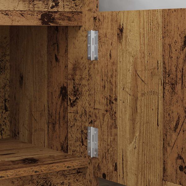 vidaXL L&aelig;sing Einlita 12 pcs Silfur 58 x 35 x 1 mm St&aacute;l