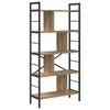 vidaXL Hilla Artisan Eik 75 x 30 x 156 cm Samsettur vi&eth;ur