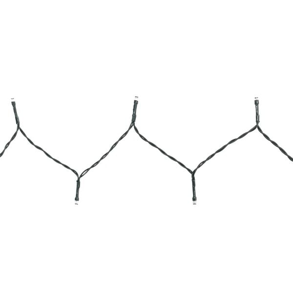 vidaXL Ljósaseríunet fyrir Jólatré 180 LED Kalt-hvítt 180 cm