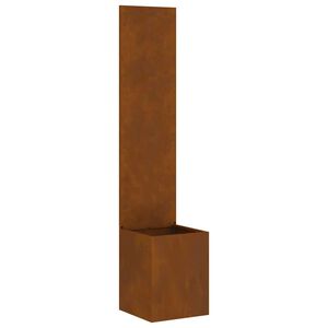 vidaXL Gar&eth;s b&uacute;na&eth; skj&aacute;r &Uacute;tskur&eth;ur Rusty 50 x 32 x 150 cm Ve&eth;ra&eth; st&aacute;l