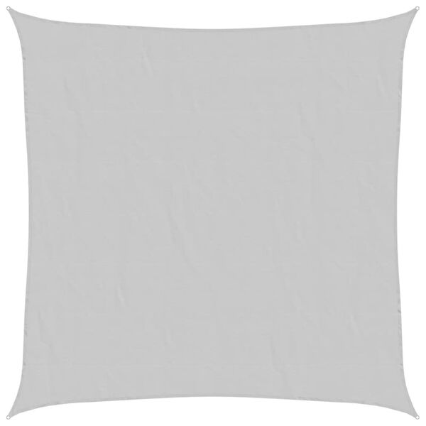 vidaXL S&oacute;lskyggnisegl Lj&oacute;sgr&aacute;tt 4,5x4,5 m 100% P&oacute;l&yacute;ester Oxford
