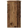 vidaXL Skrifborð Old Wood 80x40x75 cm Engineered Wood