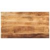 vidaXL Bor&eth;plata 120x60x2,5 cm R&eacute;tthyrnd Gr&oacute;fur Gegnheill Mang&oacute;vi&eth;ur