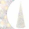 vidaXL Gervij&oacute;latr&eacute; Tilb&uacute;i&eth; 150 LED Hv&iacute;tar 180 cm