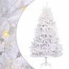 vidaXL Gervi j&oacute;latr&eacute; me&eth; 300 LED Hv&iacute;tt 300 cm PVC og m&aacute;lmur
