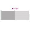 vidaXL &Uacute;tdraganlegur skj&oacute;lveggur &aacute; ver&ouml;nd 100 x 300 cm Gr&aacute;r