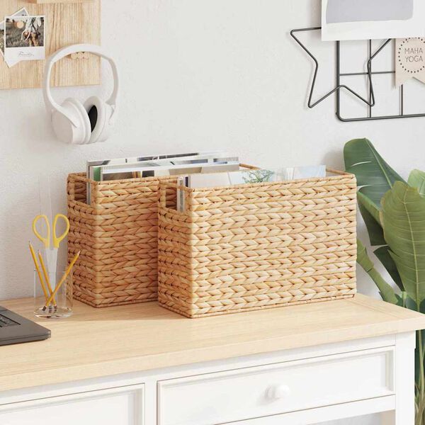 vidaXL T&iacute;marita k&ouml;rfur 2 pcs N&aacute;tt&uacute;rulegur 39 x 14 x 25 cm Vatnago&eth;i