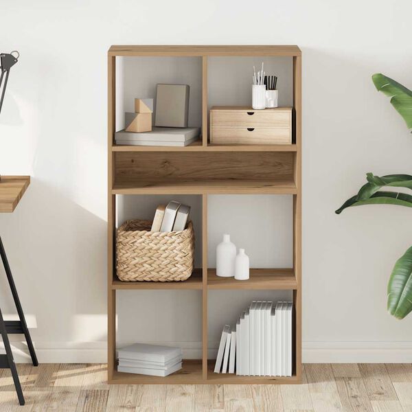 vidaXL B&oacute;kask&aacute;pur Listamannseik 66x31x112 cm Samsettur vi&eth;ur