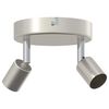vidaXL Loftskastari me&eth; svi&eth;slj&oacute;sum Nikkel 12 x 8 cm St&aacute;l