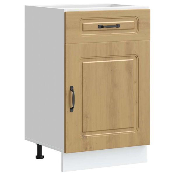 vidaXL Eldh&uacute;sundirsk&aacute;pur "Kalmar" Listamannseik Samsettur Vi&eth;ur