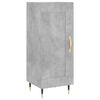 vidaXL Skenkur Steypugr&aacute;r 34,5x34x90 cm Samsettur Vi&eth;ur
