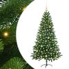 vidaXL J&oacute;latr&eacute; me&eth; 150 LED me&eth; standi Gr&aelig;nn 150 cm PE