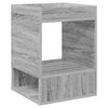 vidaXL Endabor&eth; Gr&aacute;r Sonoma 40 x 40 x 56 cm Samsettur vi&eth;ur