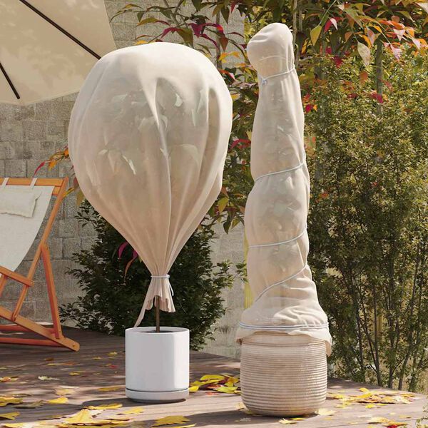 vidaXL Frostvernd Plantufl&iacute;s Drapplita&eth;ur 50 x 3,2 m &Oacute;ofin efni