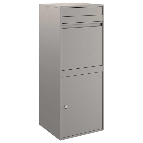 vidaXL P&oacute;stkassi me&eth; geymslu Rusty 41 x 38 x 103 cm Ve&eth;ra&eth; st&aacute;l