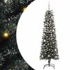 vidaXL Gervi j&oacute;latr&eacute; me&eth; 150 LED Gr&aelig;nn 150 cm PVC, plast og st&aacute;l
