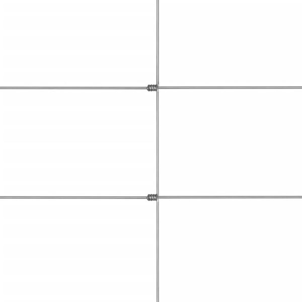 vidaXL Gir&eth;ing S&iacute;nkh&uacute;&eth;a&eth; St&aacute;l 50x1,6 m Silfur